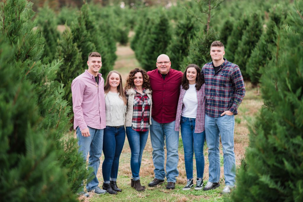 family christmas tree farm