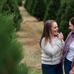 girls christmas tree farm