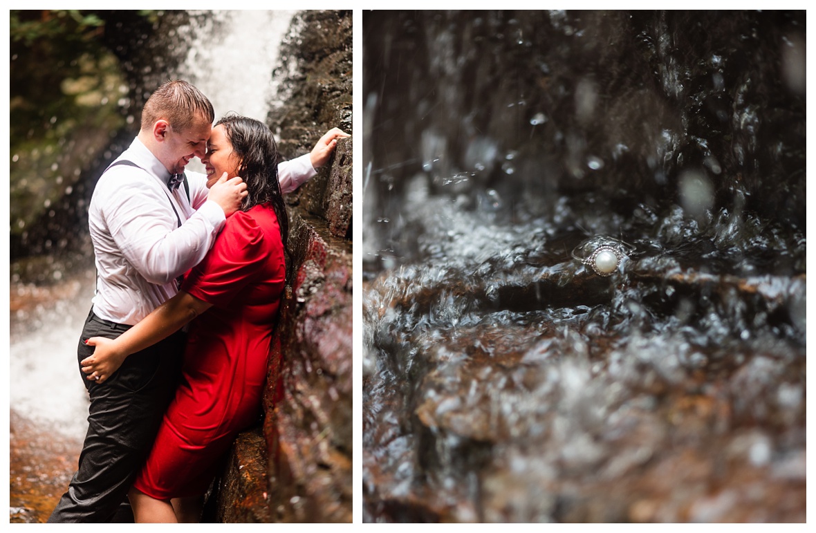 kissing under benton falls
