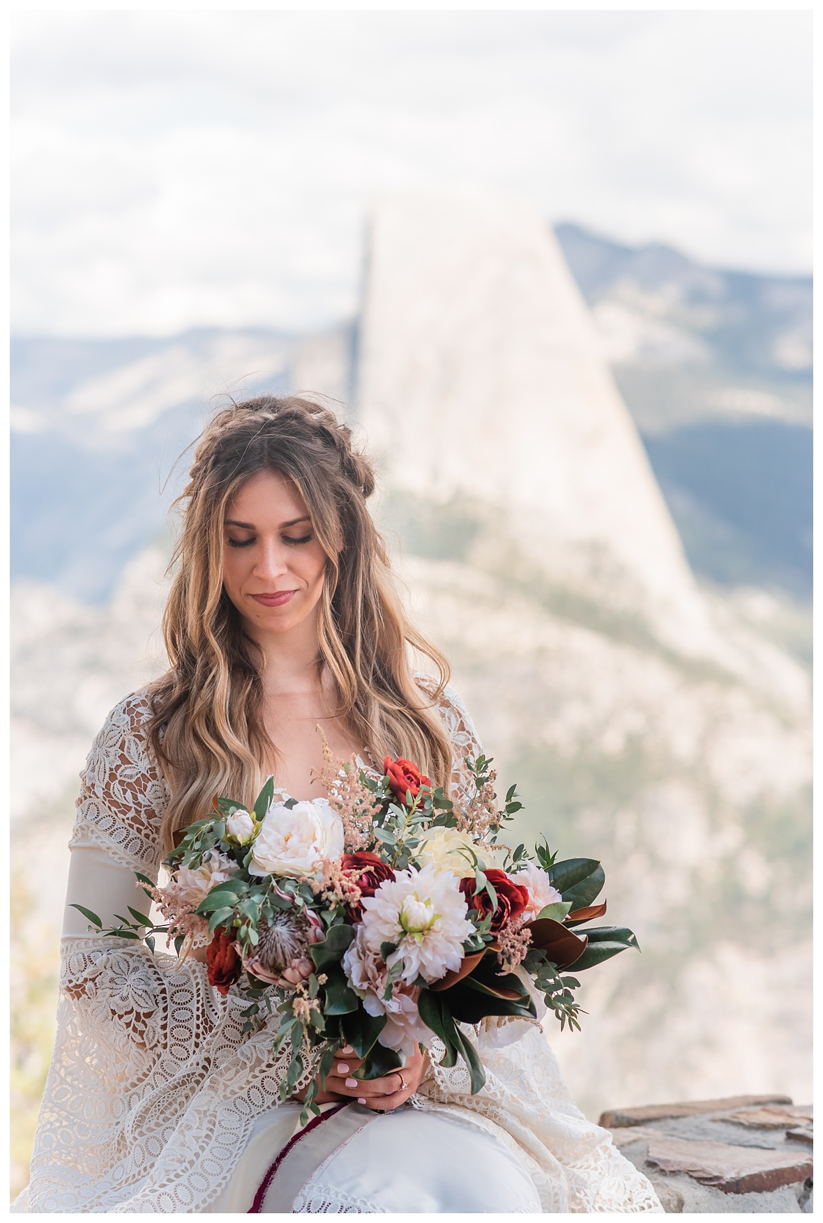 Yosemite Valley Bohemian Bride