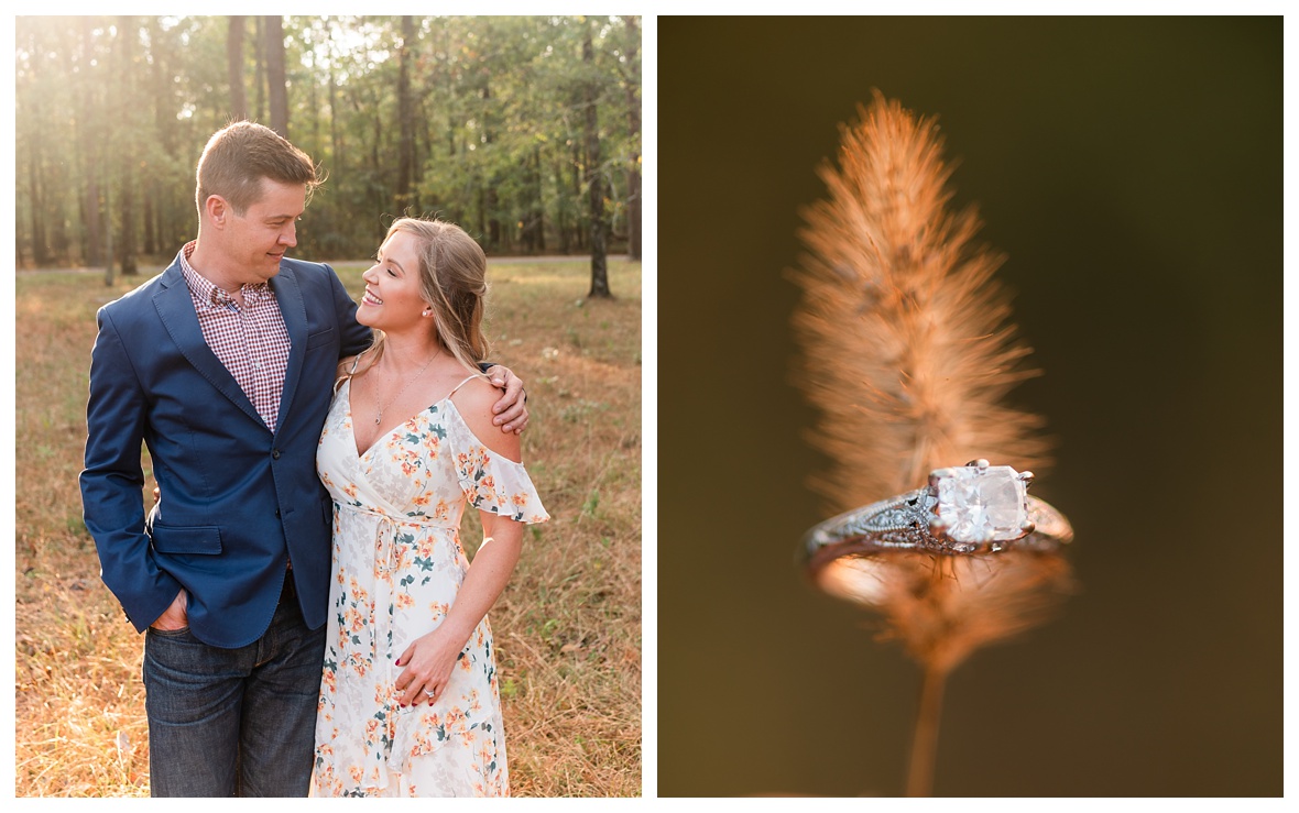 light and airy engagment photos