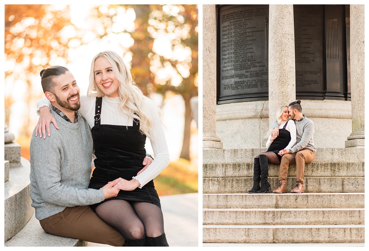 engagement photos on lookout mountain