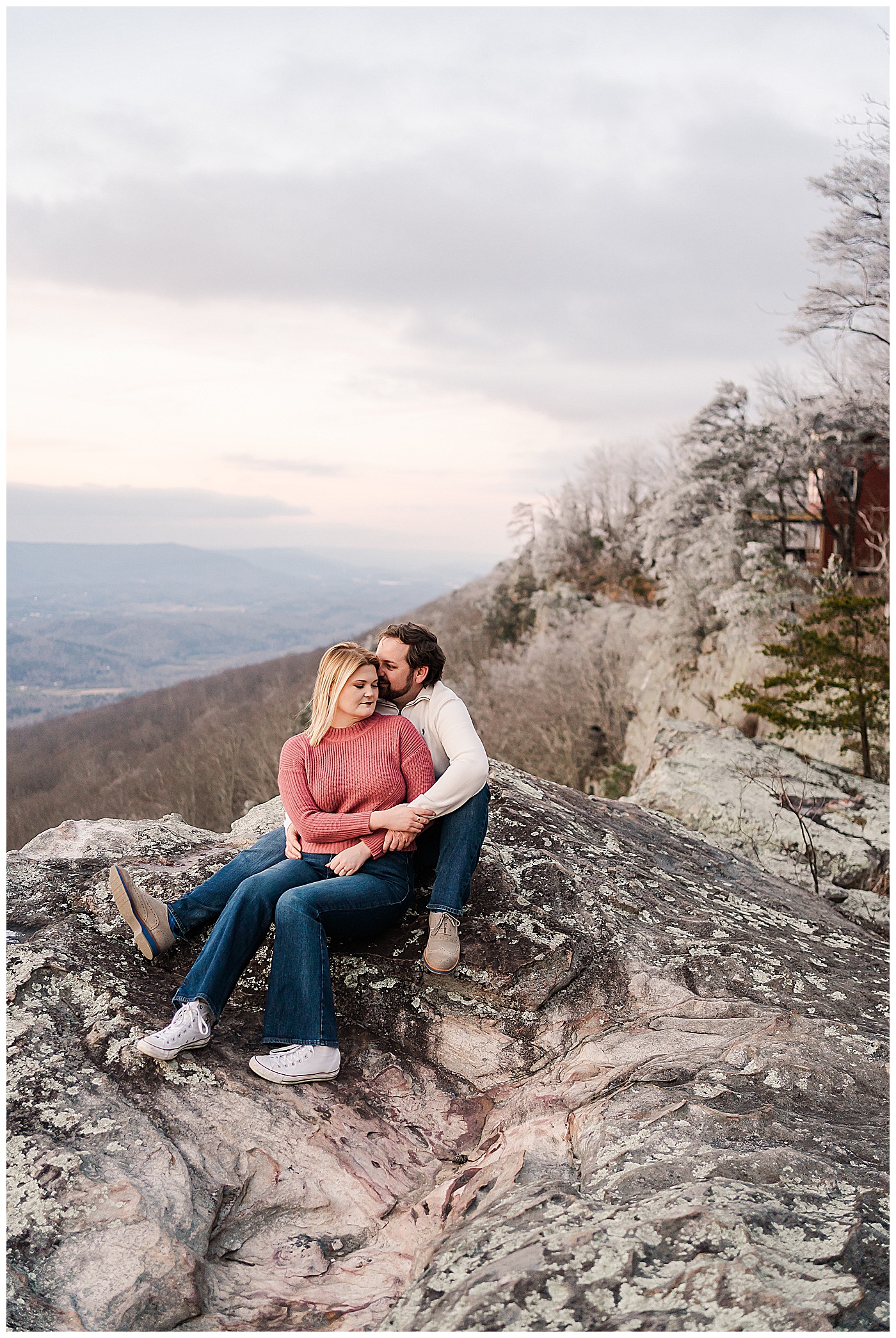 Best views in Chattanooga for engagement photos