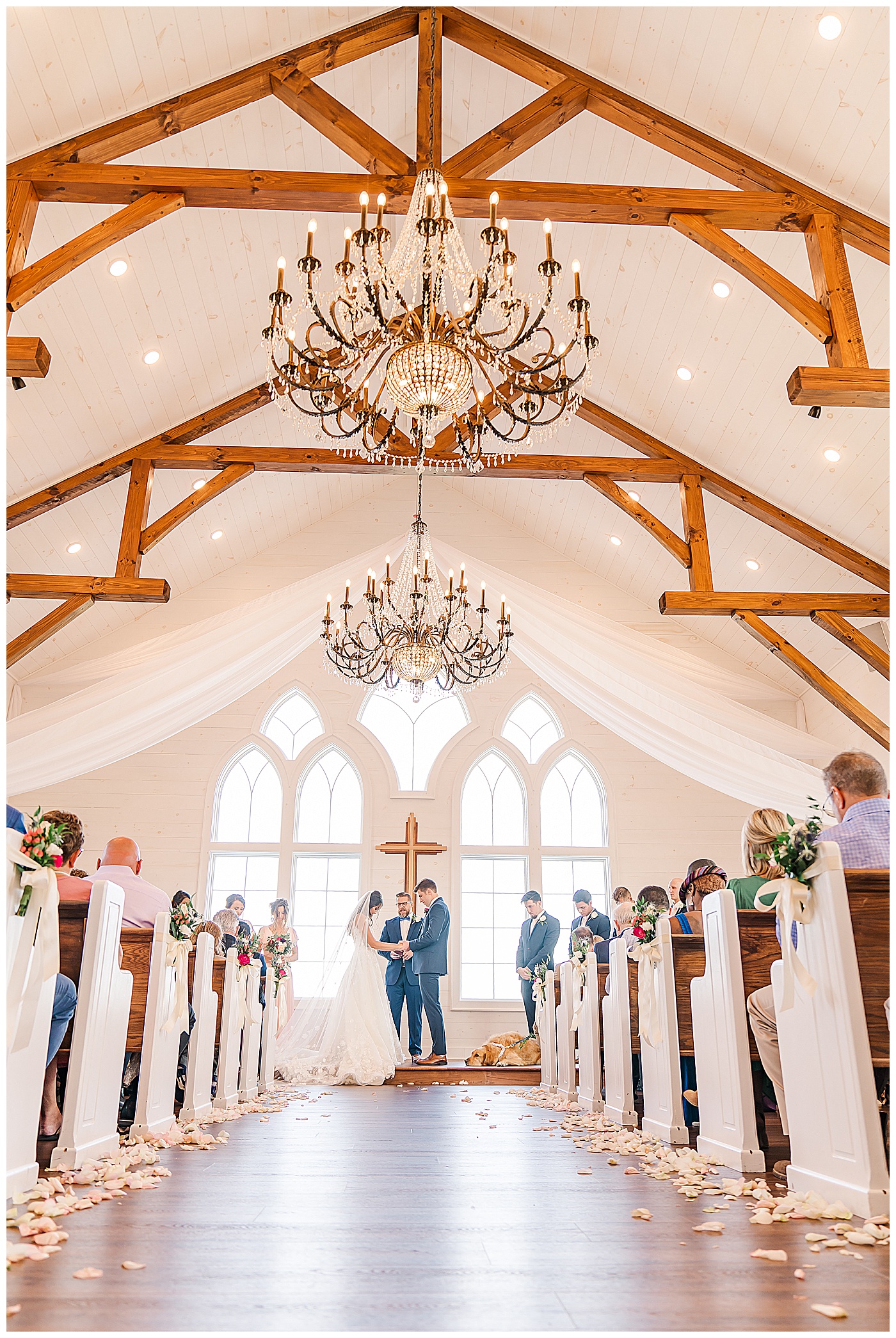 Howe Farms Chapel Wedding Ceremony 