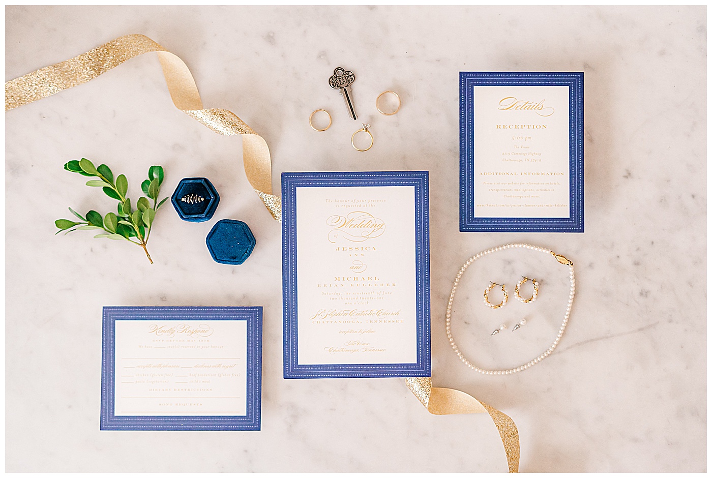 Detail Shots Invitations and Rings