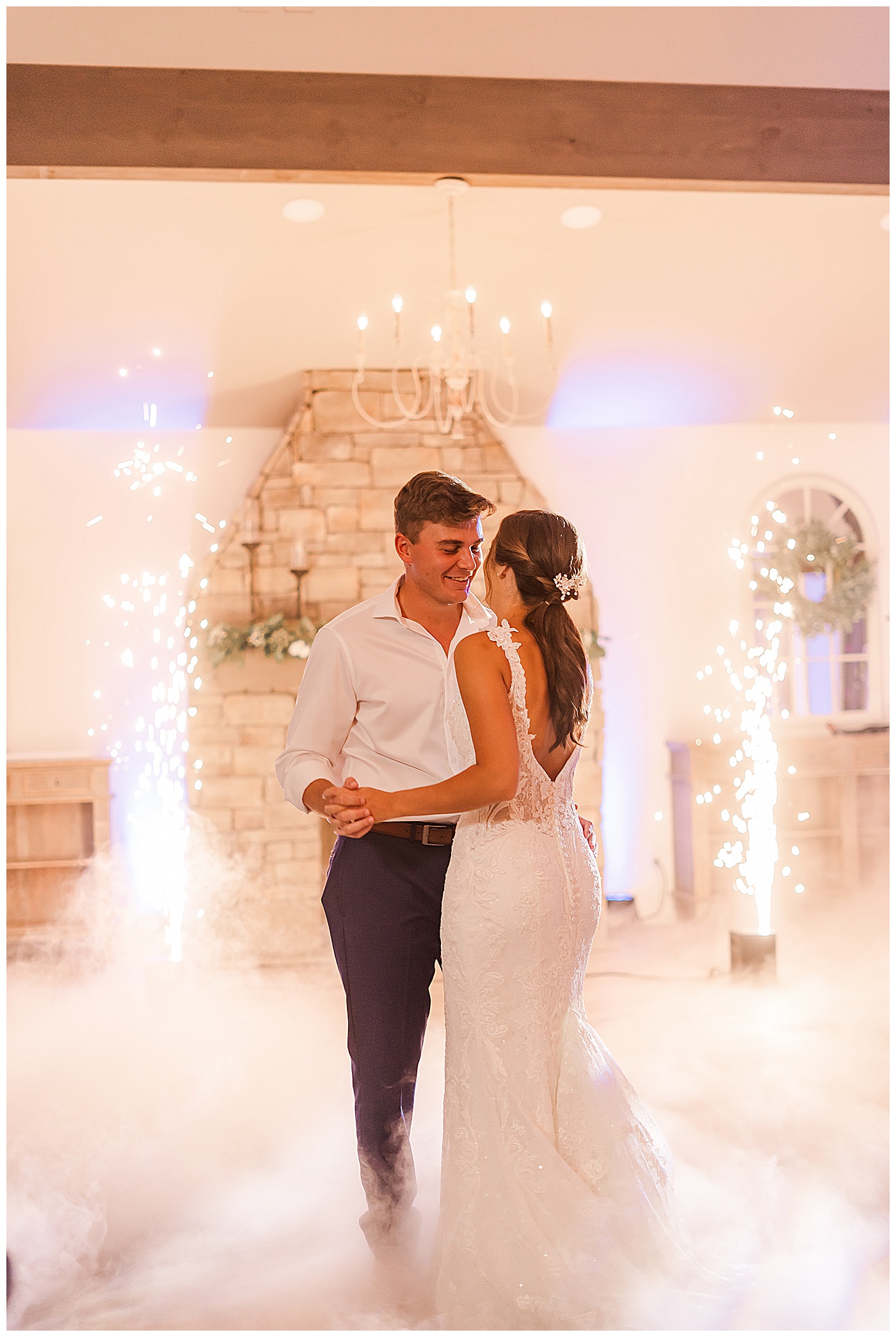 First Dance with sparklers 