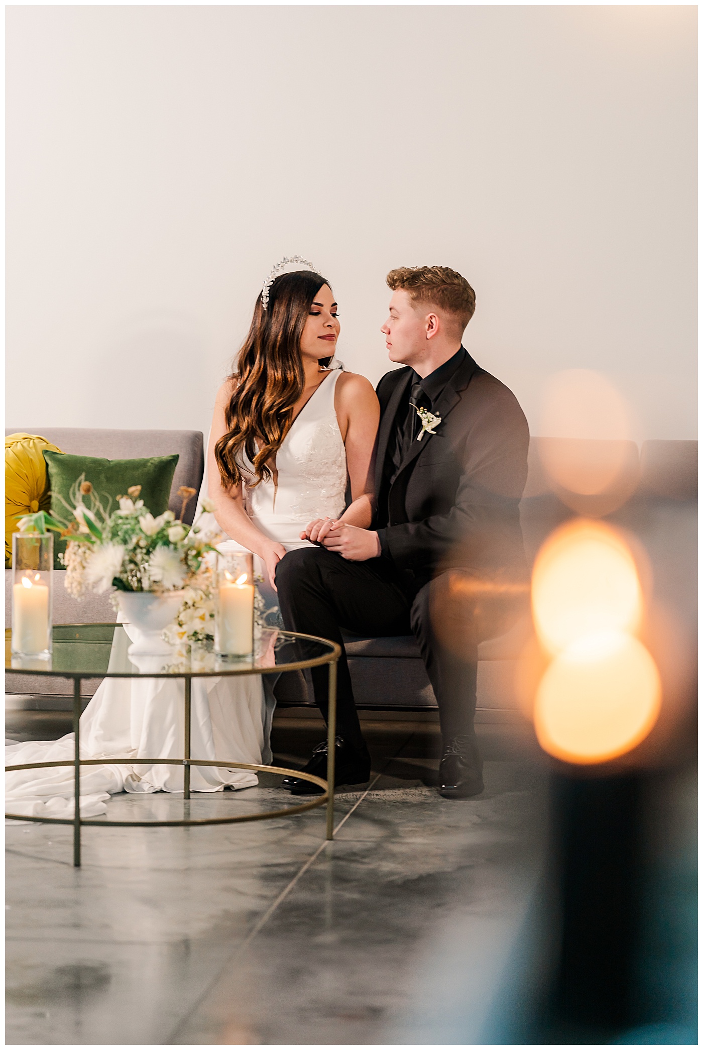 Parkside Hall Styled Shoot Couple