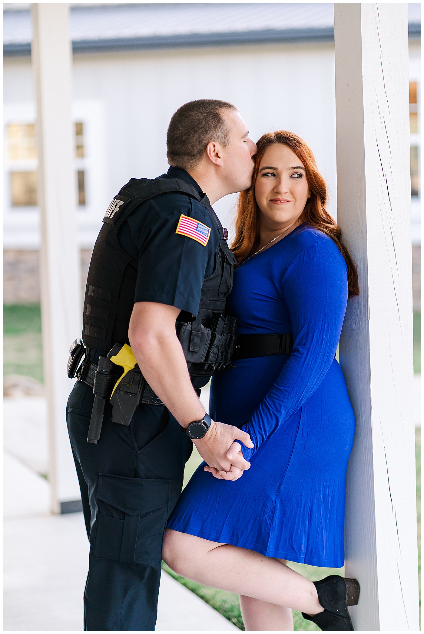 Cop and Fiance Engagement Pics