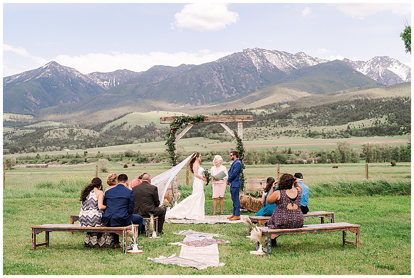 Montana Wedding the Ceremony