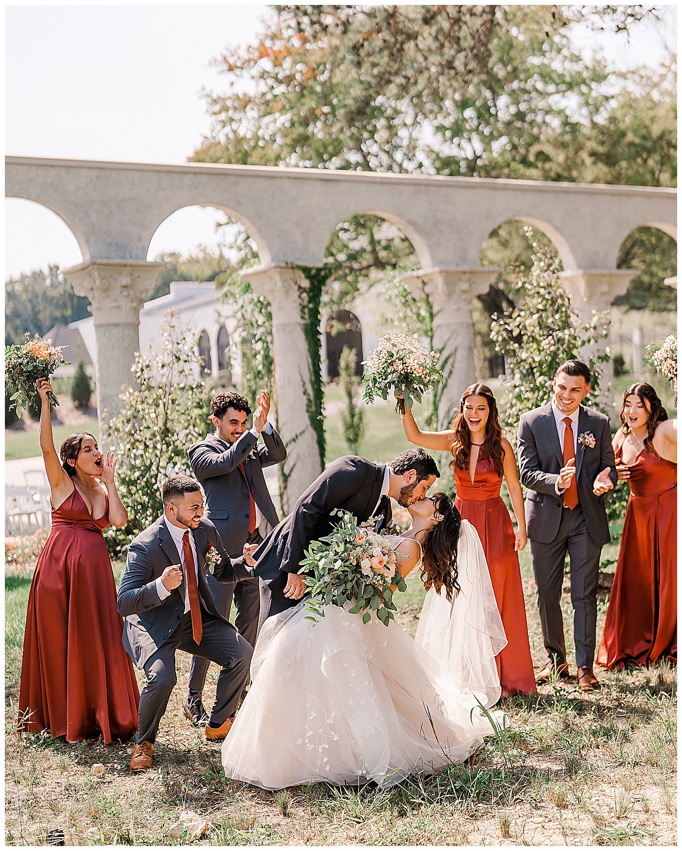 The Woodlands and Howe Farms Bridal Party