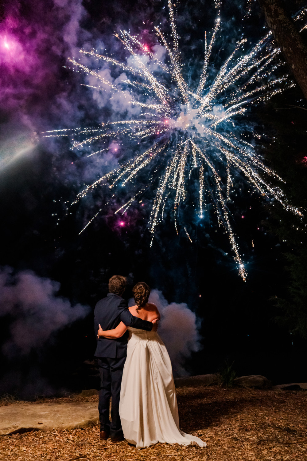 A Tennessee Wedding Firework Show