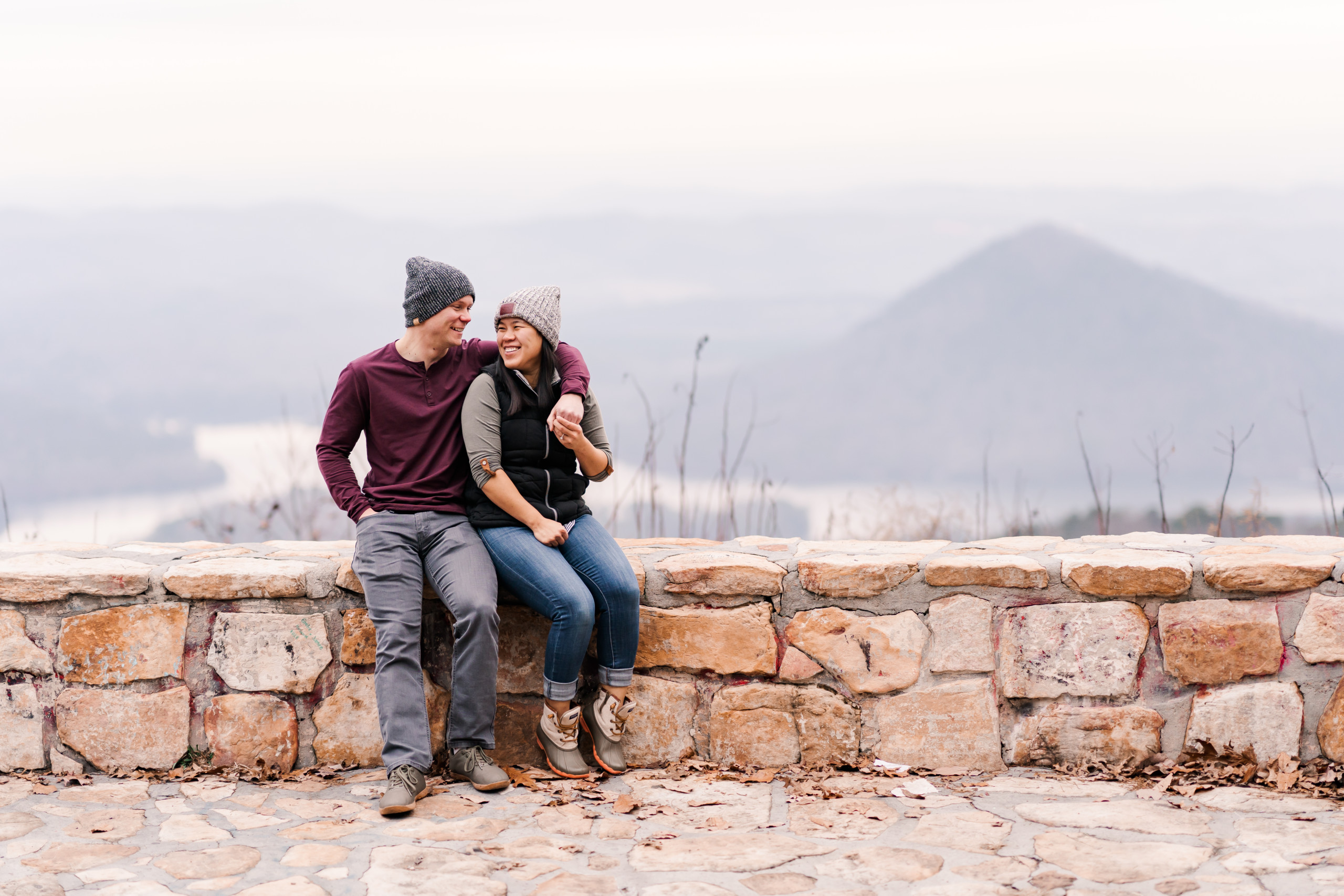 Chilhowee Engagement the Couple