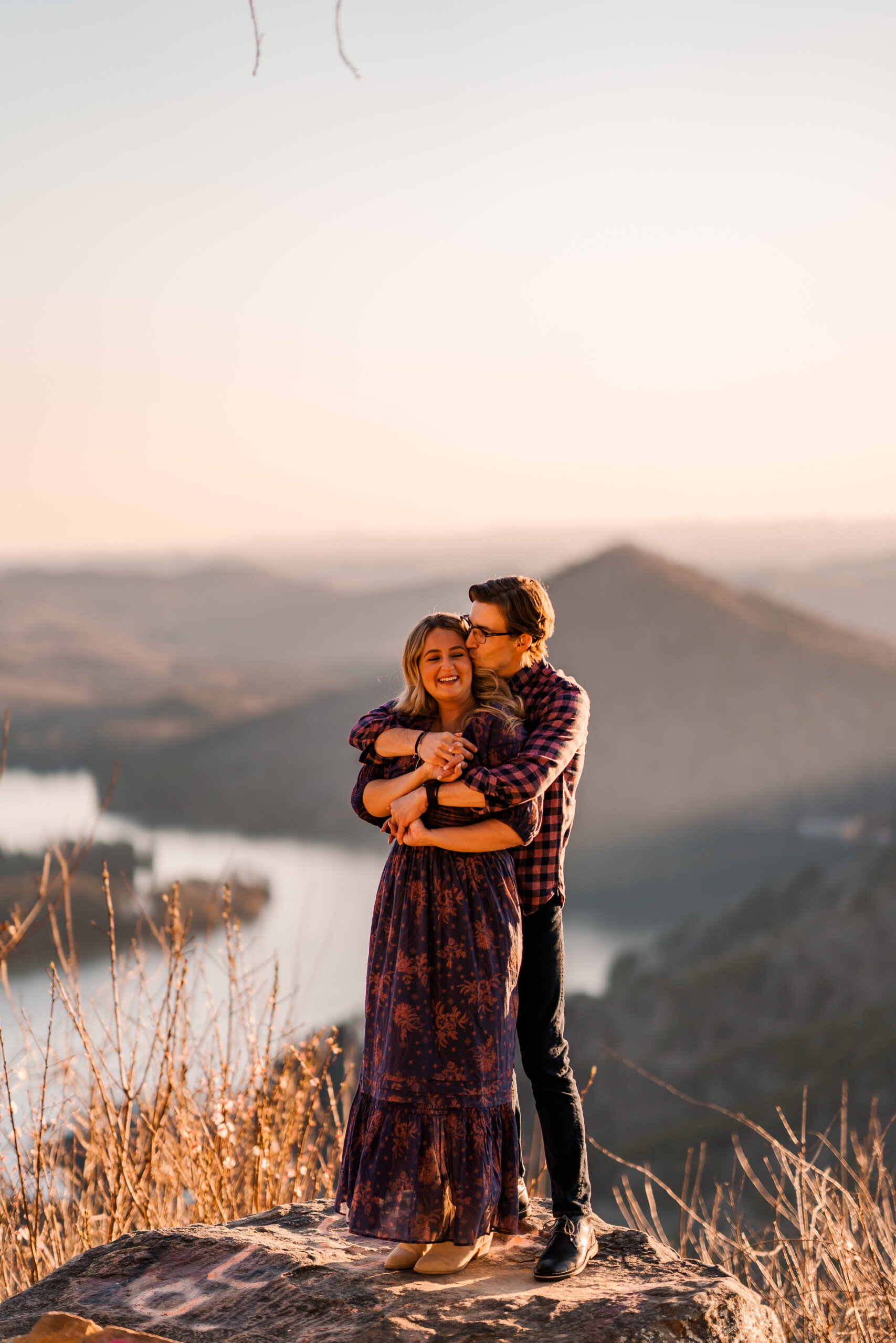 Chilhowee Overlook Engagement The Couple