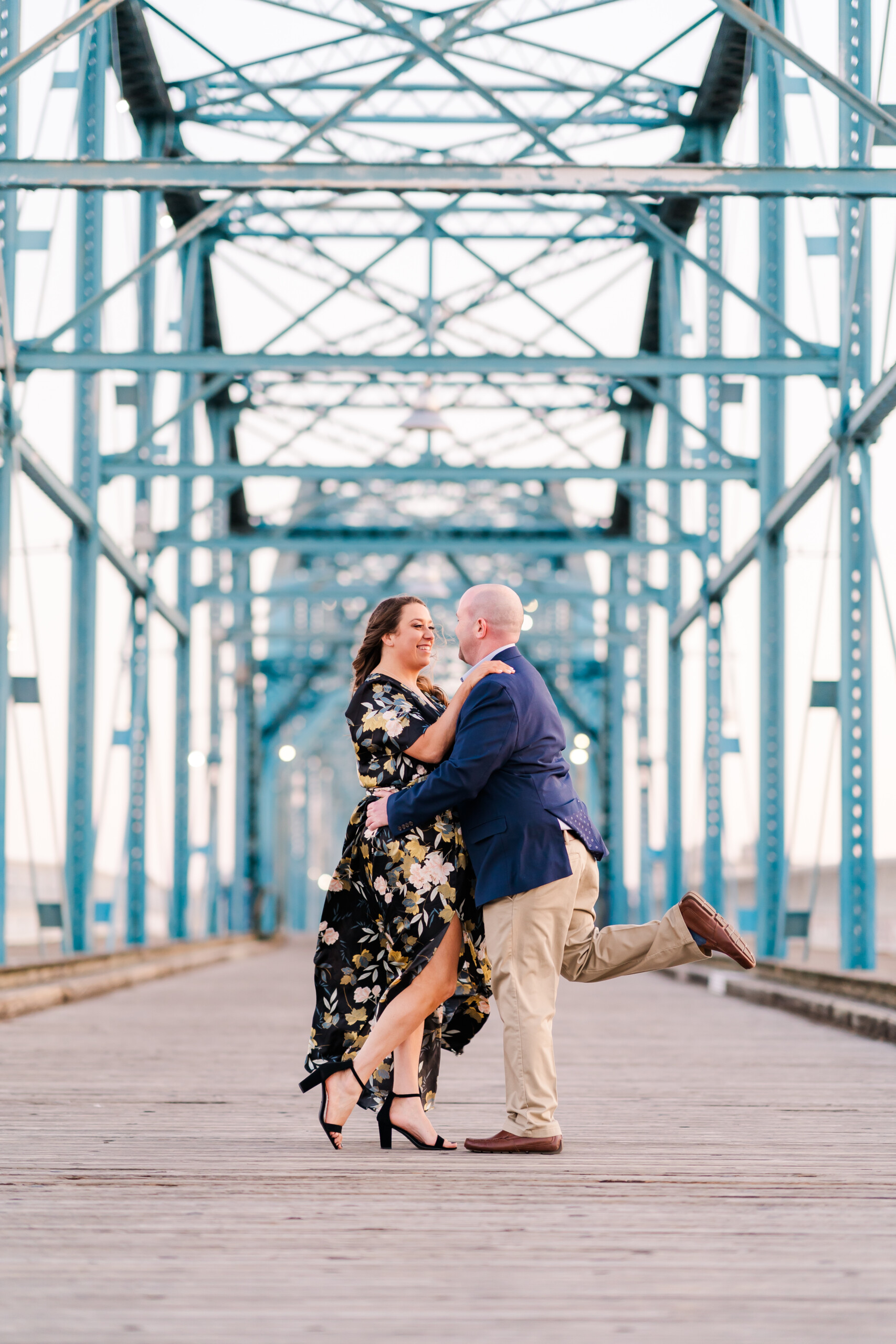 Downtown Chattanooga Couple Engaged