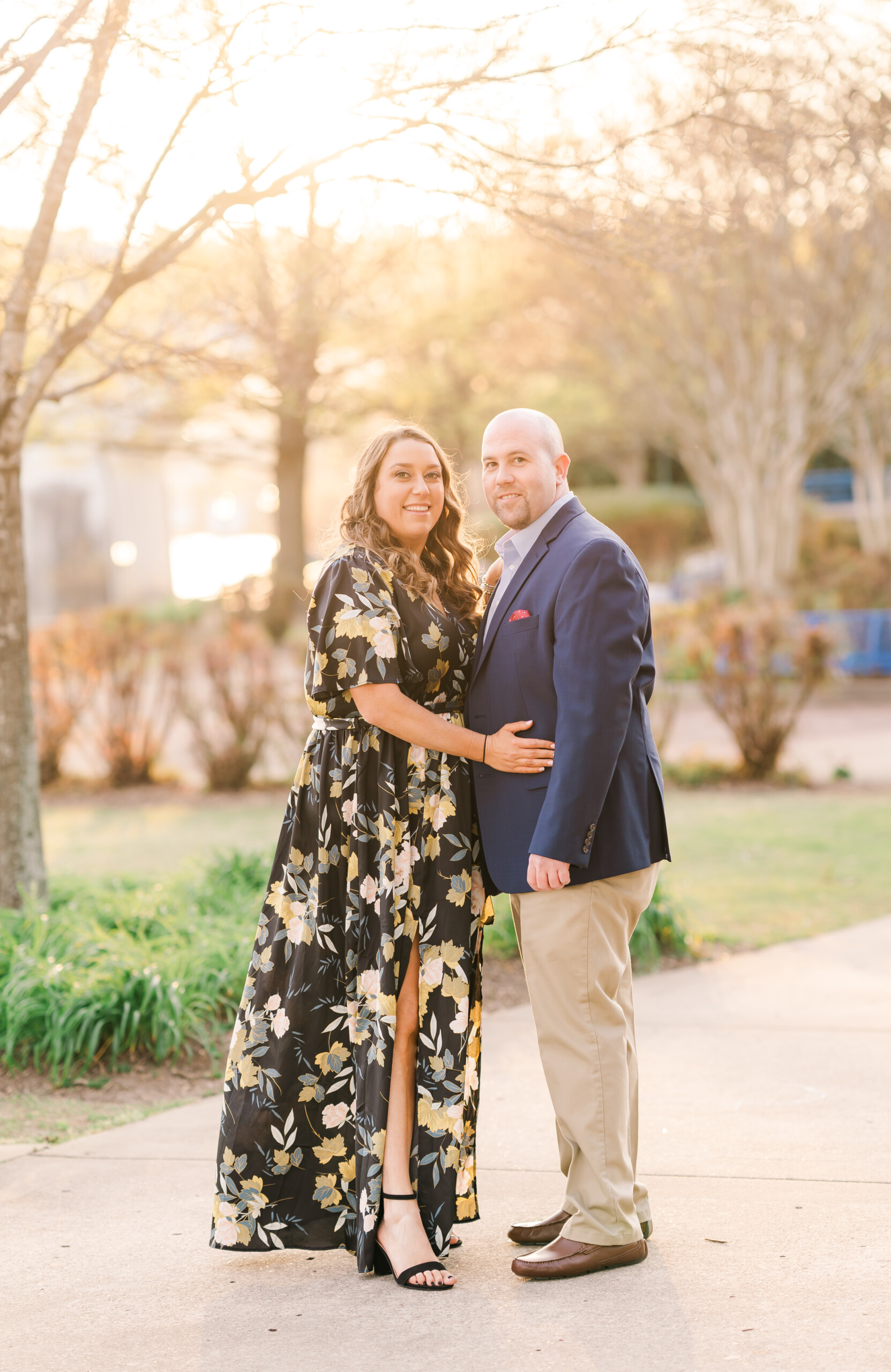 Downtown Chattanooga Couple Engagement 