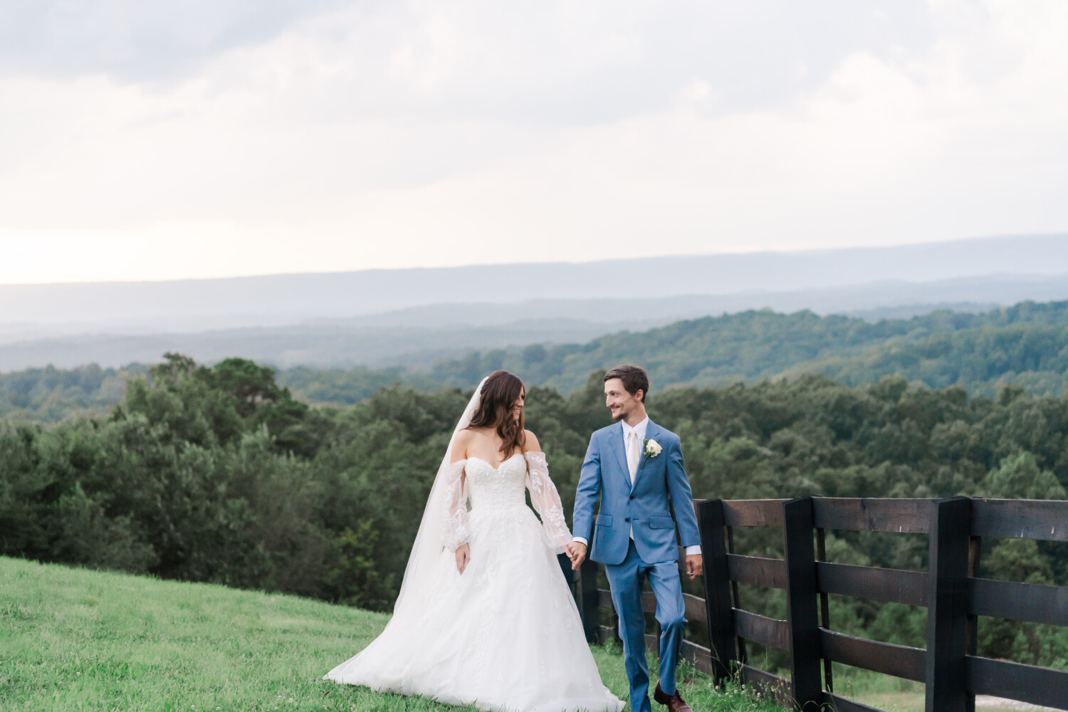 Howe Farms Bride and Groom