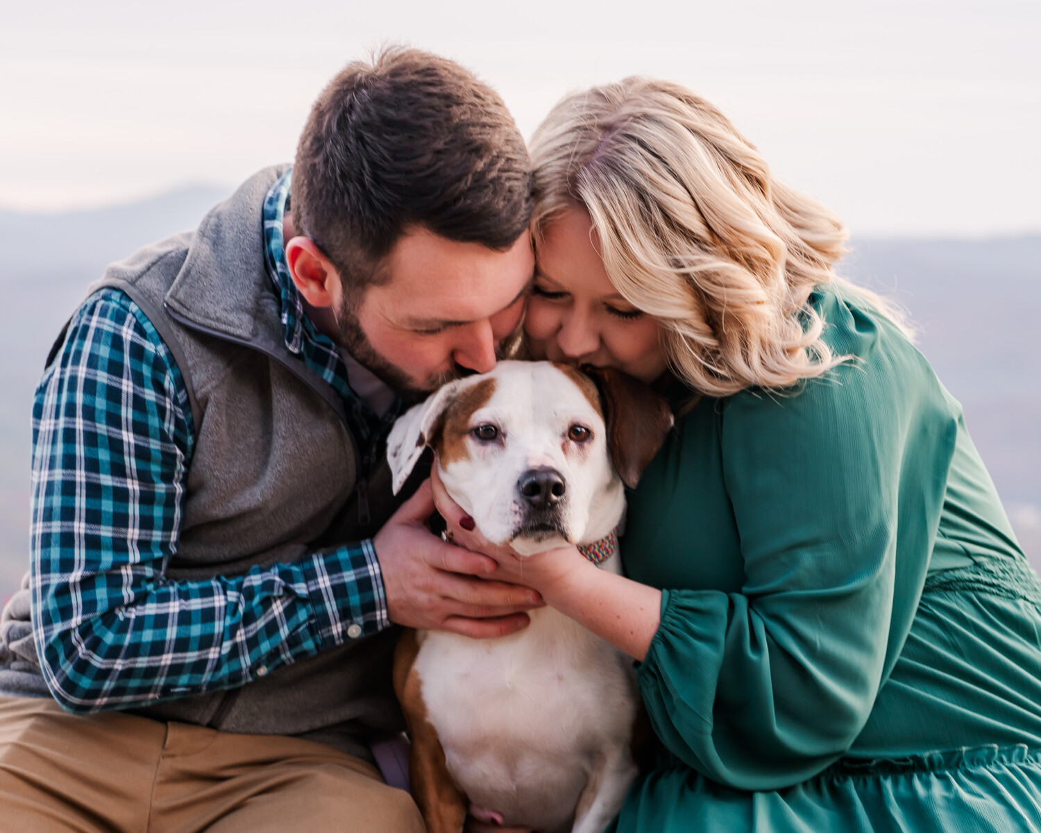 Chilhowee Overlook Engagement