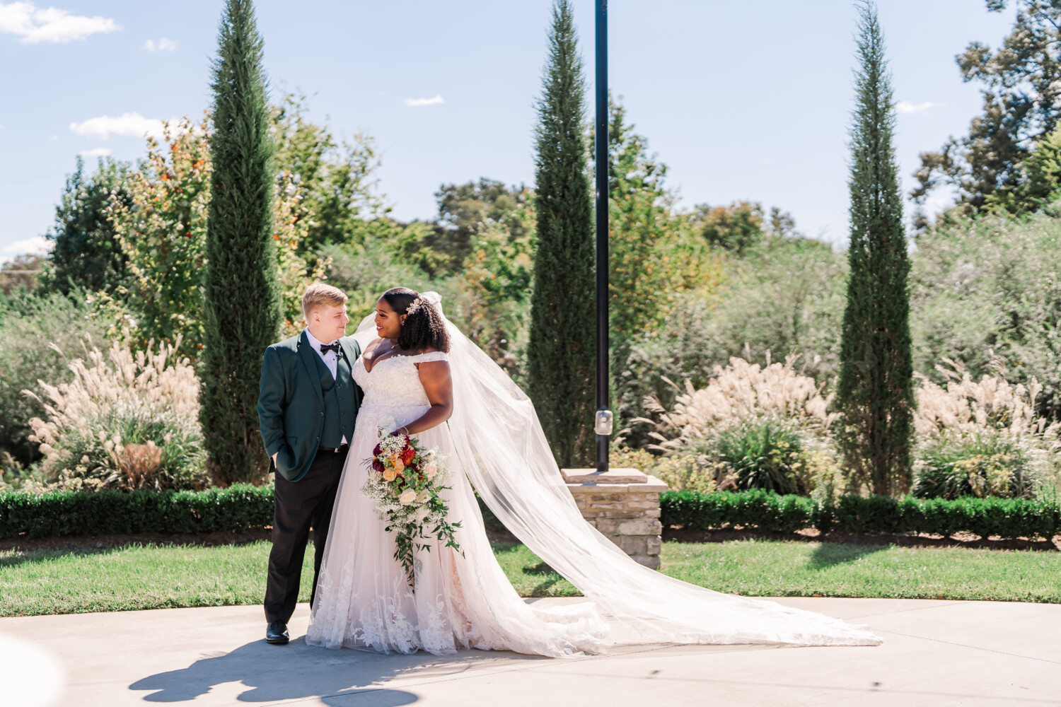 The Loft at Five Gables Bride and Groom