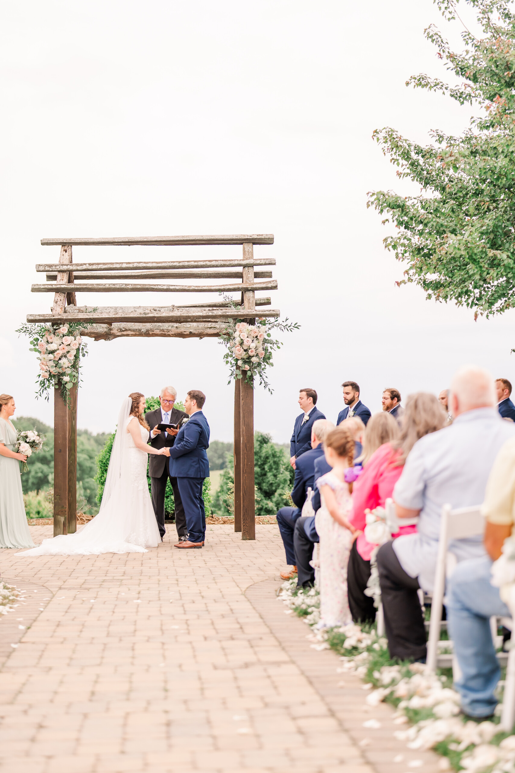 Vineyard Hall Wedding Ceremony 