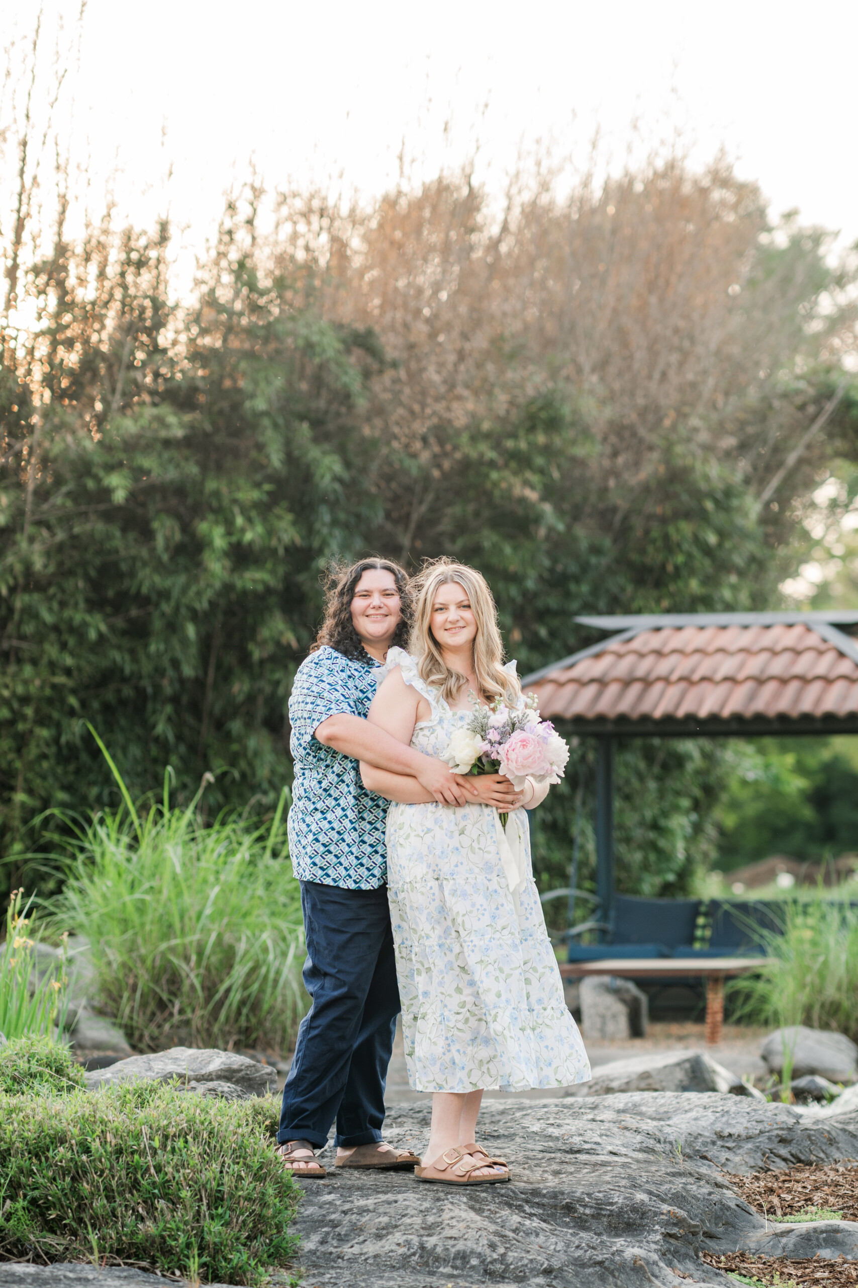 Rainbow Roots Floral Farm Engagement