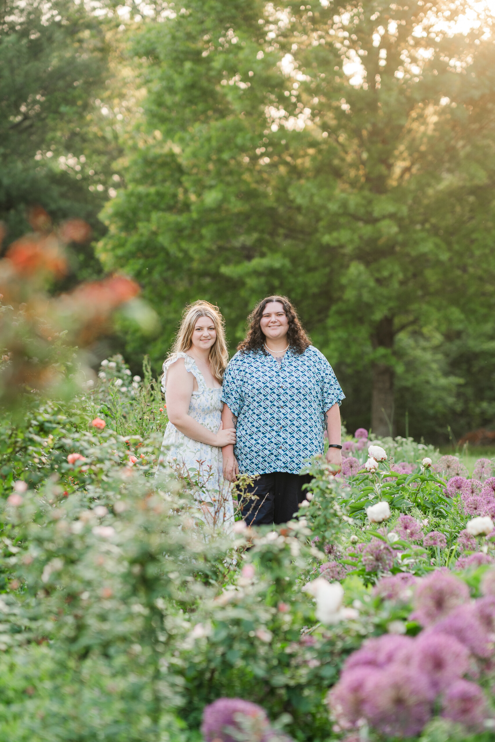 Rainbow Roots Floral Farm Engagement
