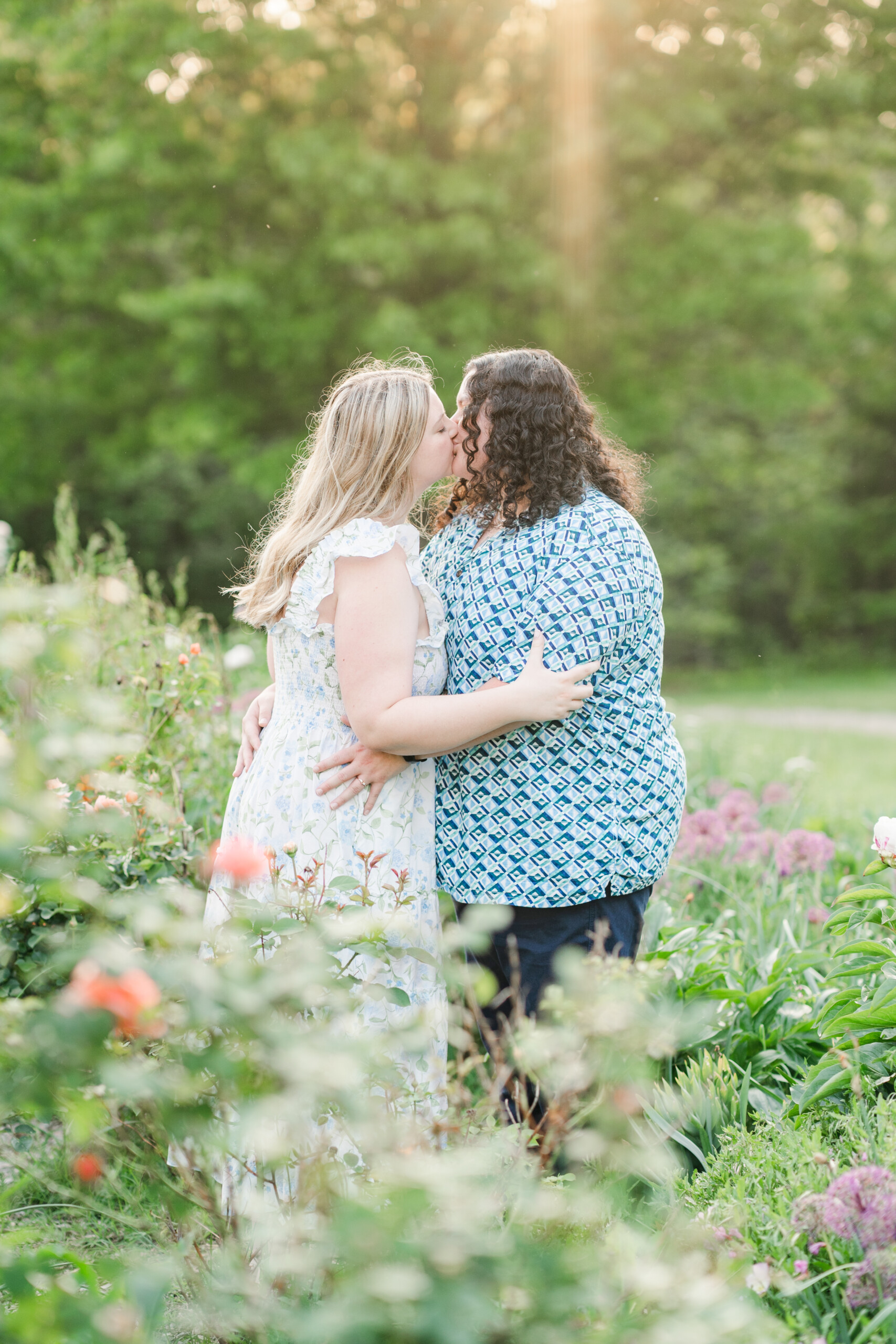 Rainbow Roots Floral Farm Engagement