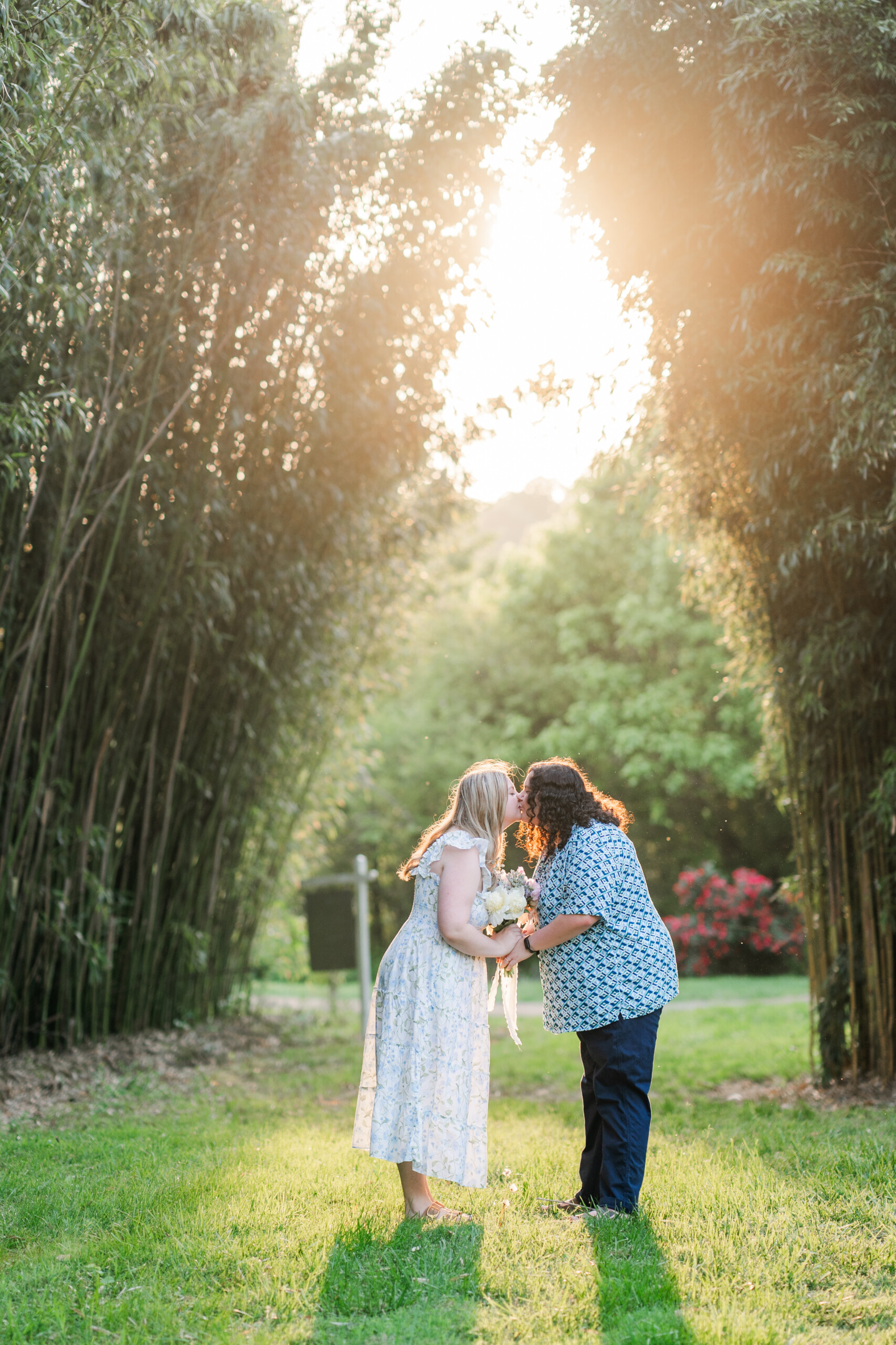 Rainbow Roots Floral Farm Engagement