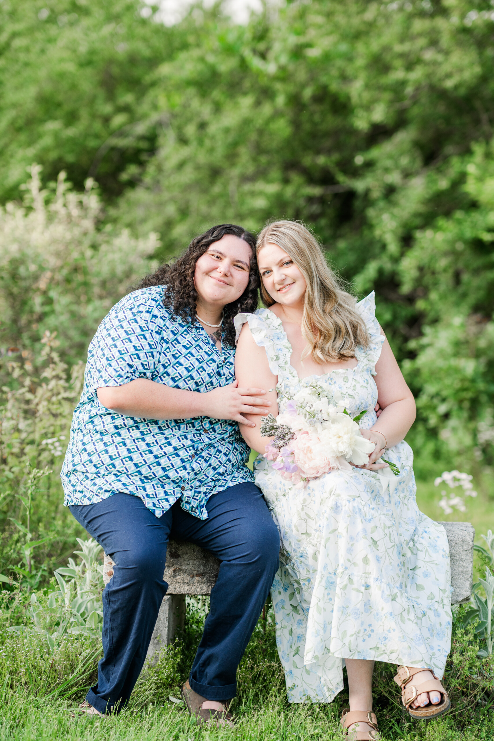 Rainbow Roots Floral Farm Engagement