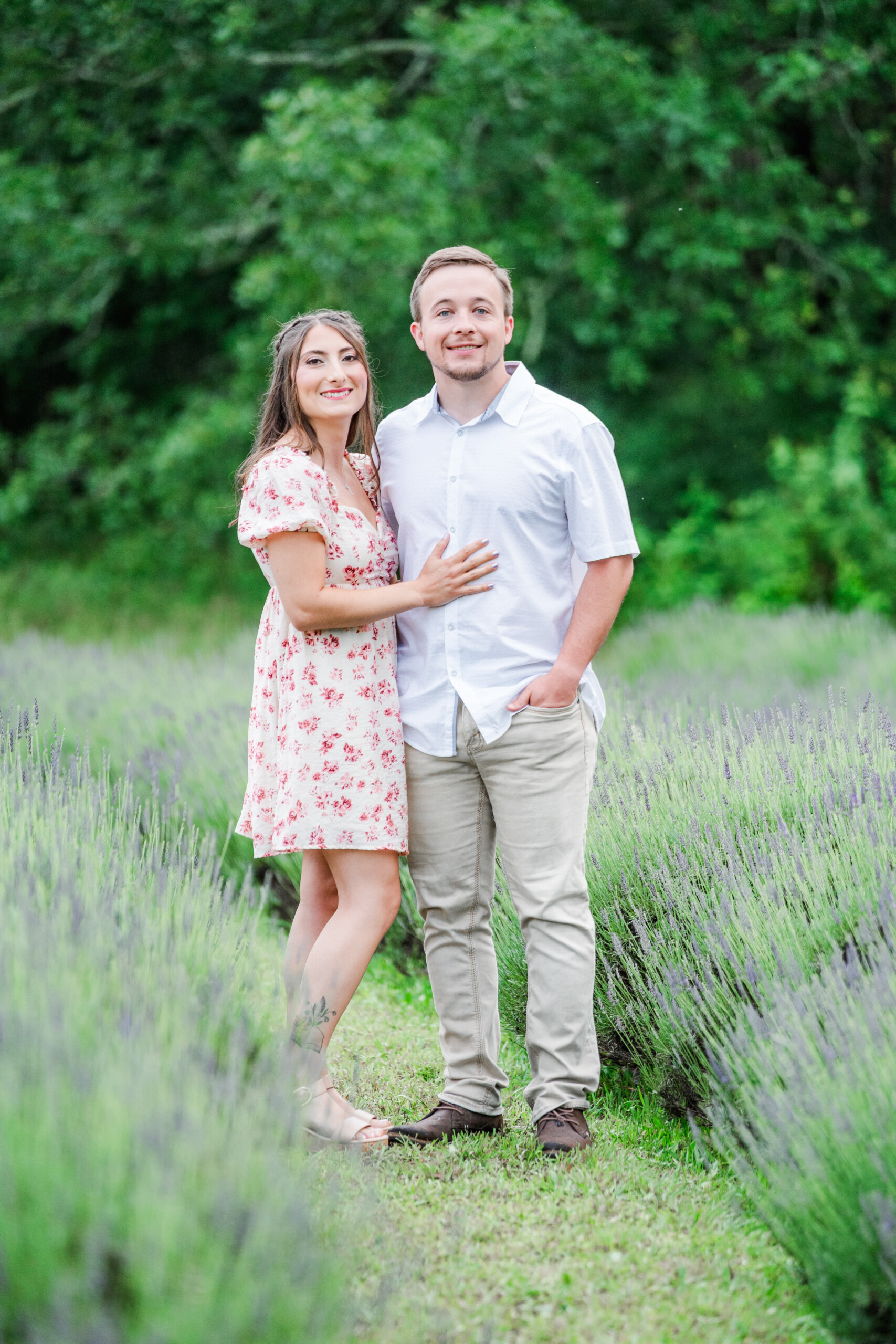 Lookout Lavender Engagement