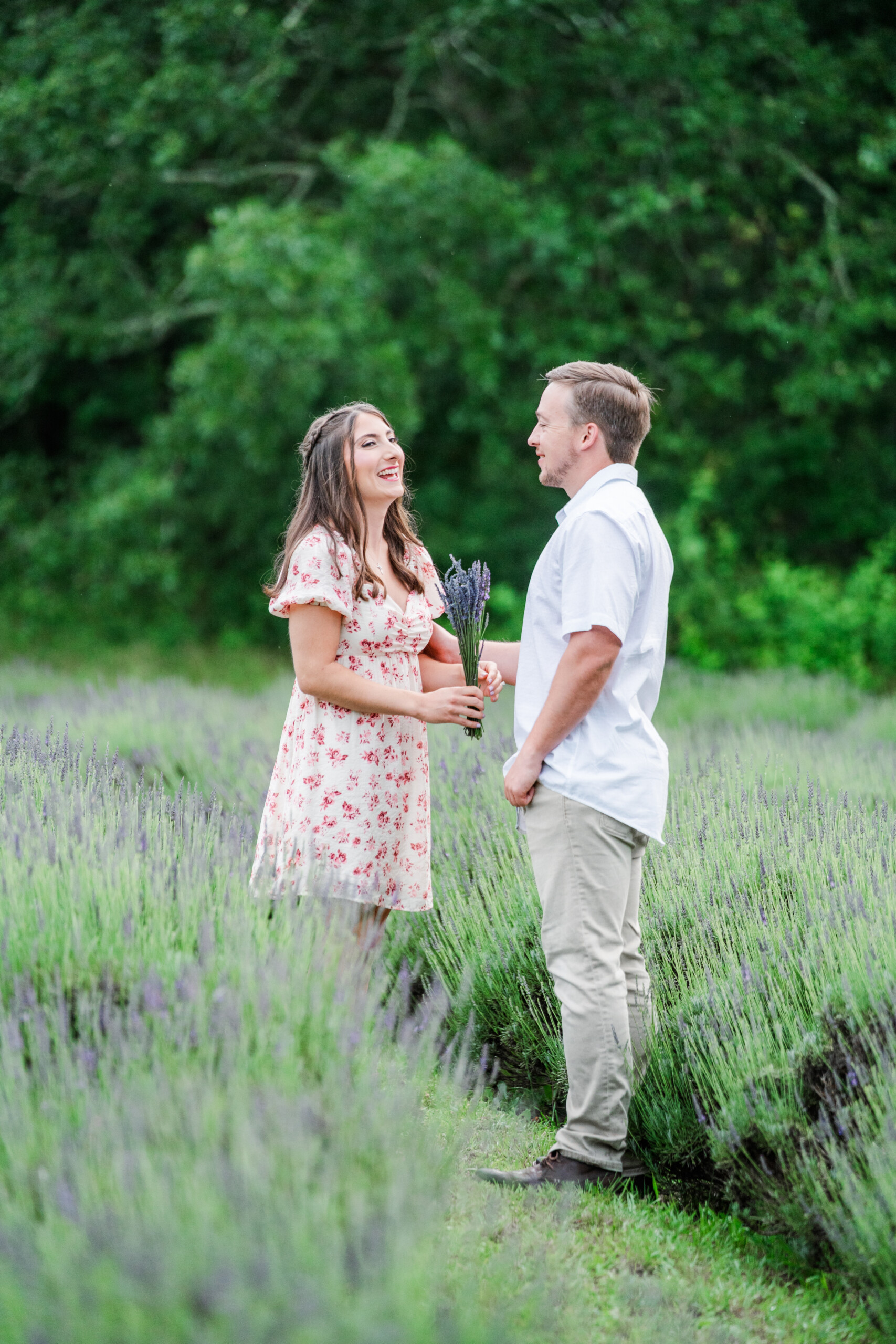 Lookout Lavender Engagement