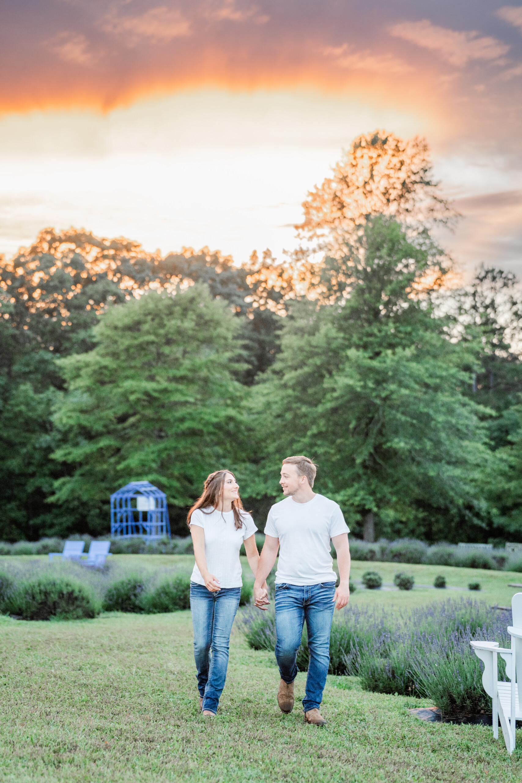 Lookout Lavender Engagement