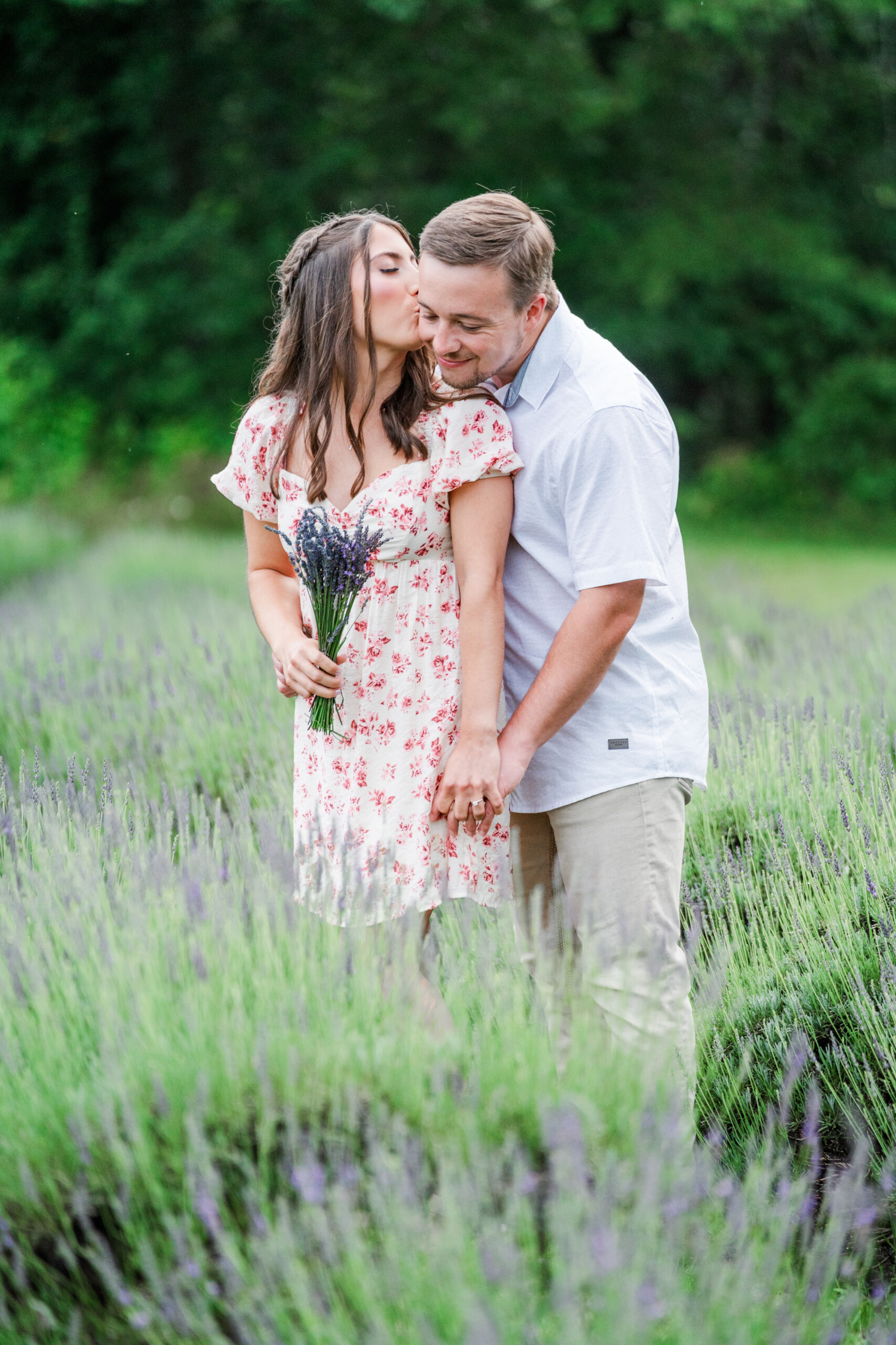 Lookout Lavender Engagement