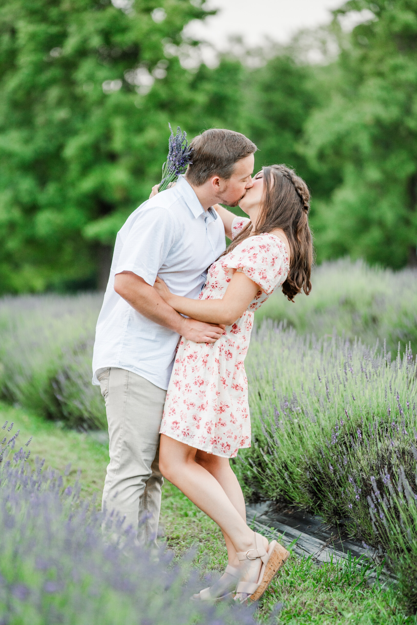 Lookout Lavender Engagement