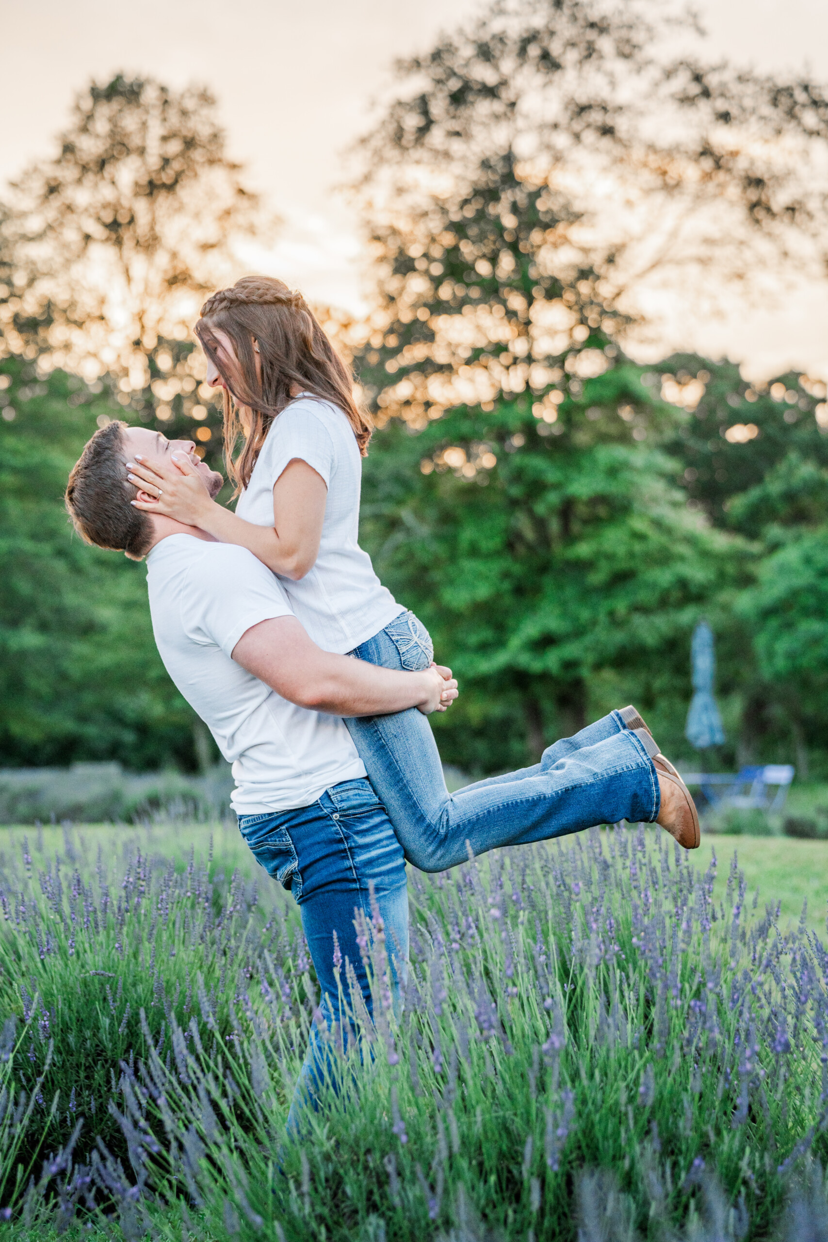 Lookout Lavender Engagement